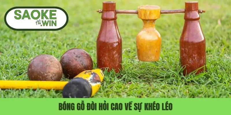 Sea Game 33 Và Những Bộ Môn Thể Thao Thú Vị, “Độc Lạ” 2 Bóng gỗ đòi hỏi cao về sự khéo léo